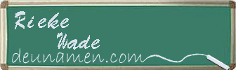 Rieke Wade Visitenkarte